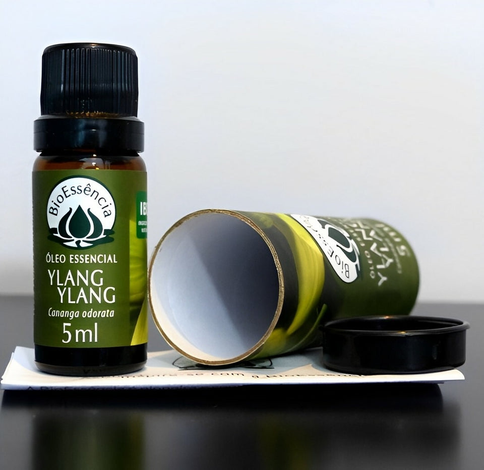 Óleo essencial natural de ylang ylang afrodisíaco