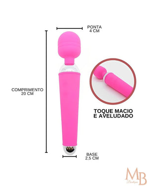 Vibrador varinha mágica