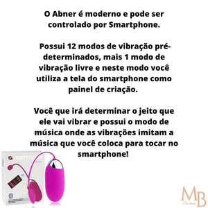 Vibrador Bluetooth Feminino ponto G com controle por celular à distância com 12 modos de vibração