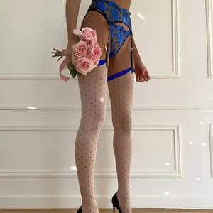 Lingerie com bordado em flores