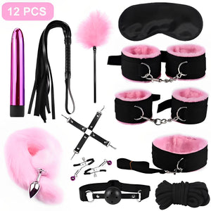 Kit BDSM com 12 peças