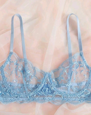 Lingerie Transparente com regulagem na calcinha