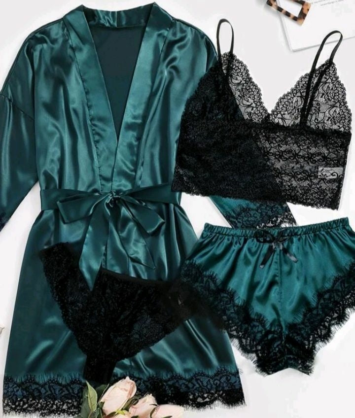 Conjunto de lingerie sem bojo