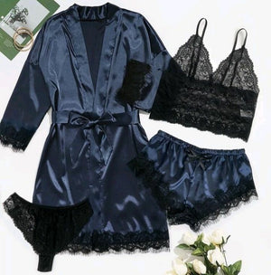 Conjunto de lingerie sem bojo